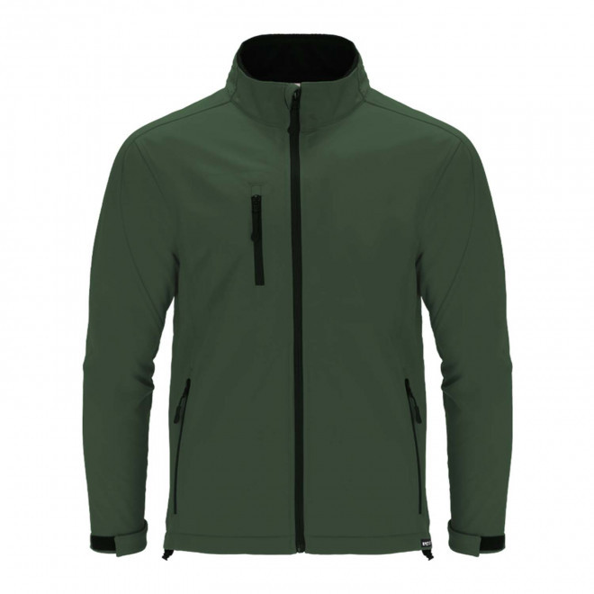 SOFTSHELL RPET PERSONNALISABLE 'SCARLA' - vert bouteille