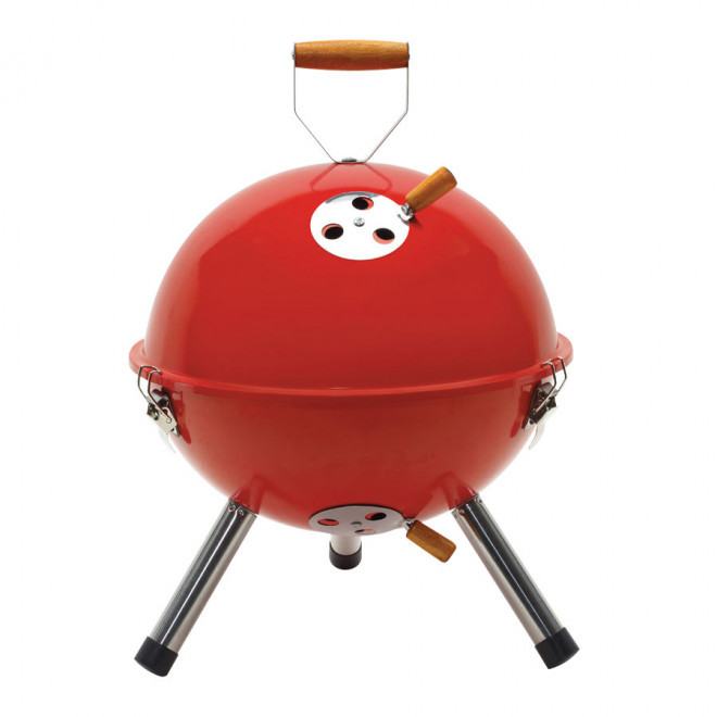 MINI BARBECUE PERSONNALISABLE 'COOKOUT' - rouge