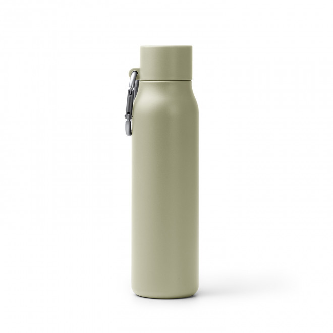 BOUTEILLE ISOTHERME 600ML PERSONNALISABLE 'CASYU COLOR' - beige