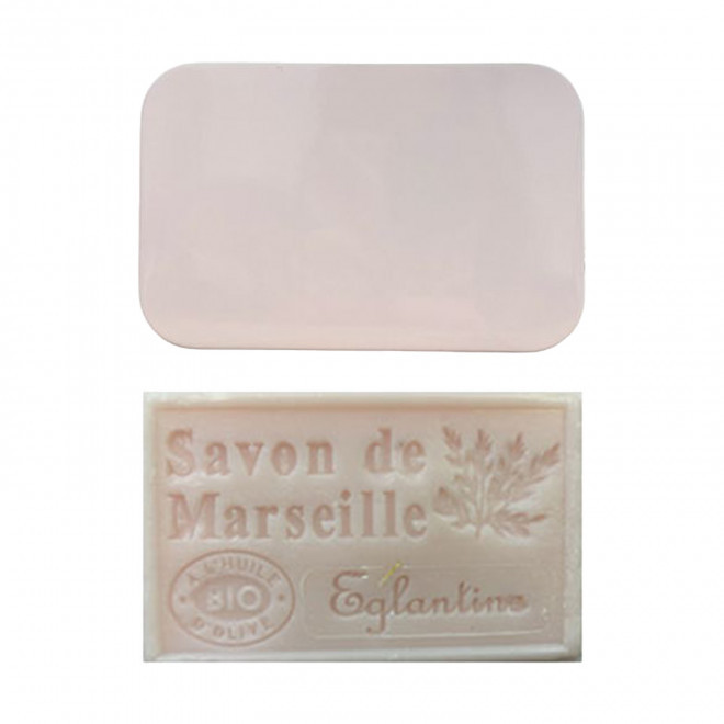 SET PERSONNALISABLE SAVON ET BOITE METAL 'OLIVIA BOITE' - églantine