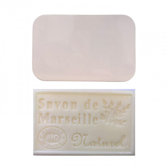 SET PERSONNALISABLE SAVON ET BOITE METAL 'OLIVIA BOITE' - naturel