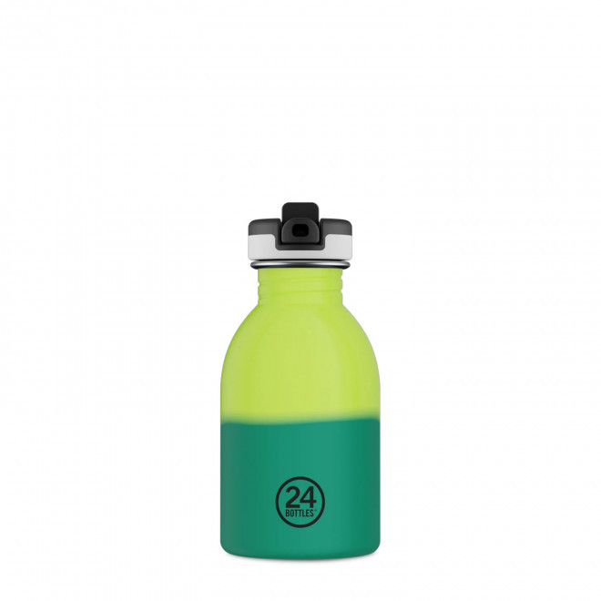 BOUTEILLE MAGIQUE PERSONNALISEE 'URBAN REACTIVE' 250ML - jaune/vert