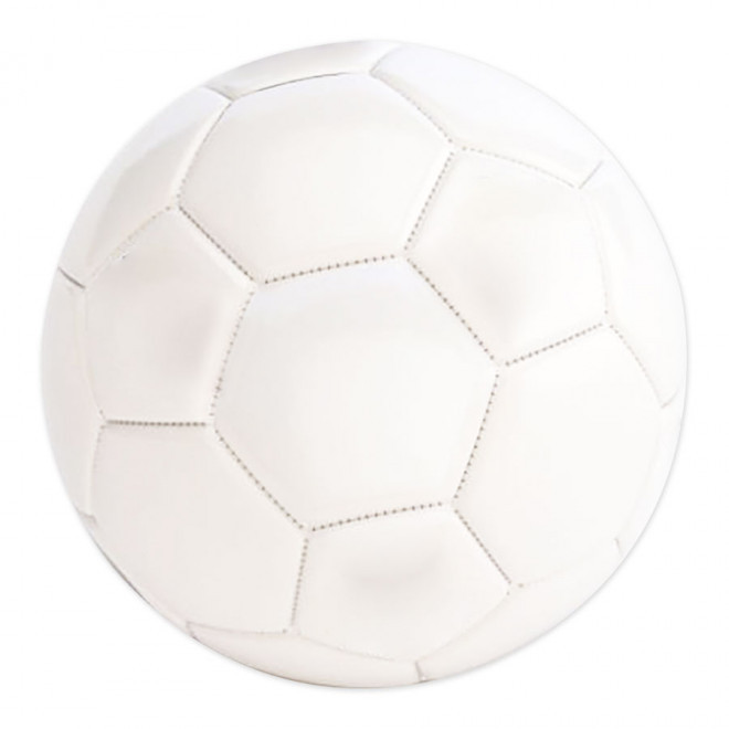 BALLON DE FOOT PERSONNALISABLE 'PANENKA' - blanc