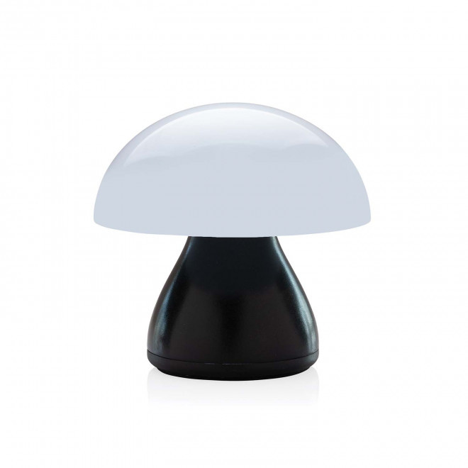 LAMPE DE TABLE RECHARGABLE PERSONNALISABLE 'CHAMPLUM' - noir