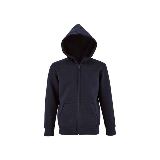 SWEAT-SHIRT PUBLICITAIRE CAPUCHE ENFANT 'STONE' - french marine