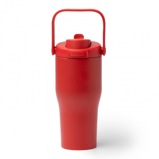 MUG NOMADE ISOTHERME 550ML PERSONNALISABLE 'VERSATI' - rouge