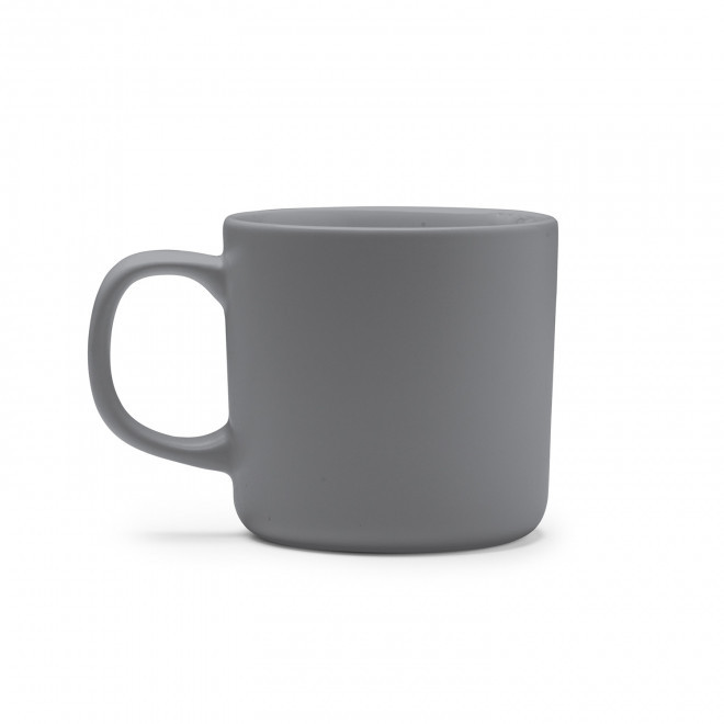 MUG CERAMIQUE MAT 300ML PERSONNALISABLE 'LILO' - gris