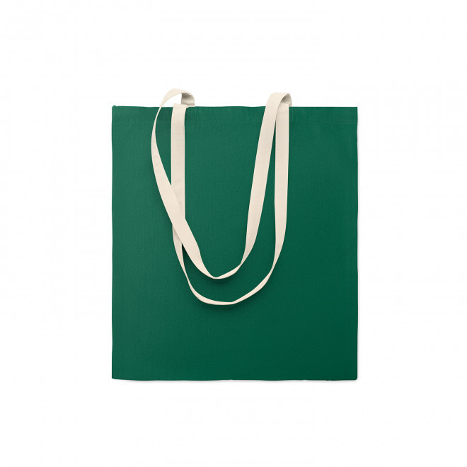 TOTE BAG PUBLICITAIRE BI COULEUR 140 GR 'AURIANOS' - vert foncé