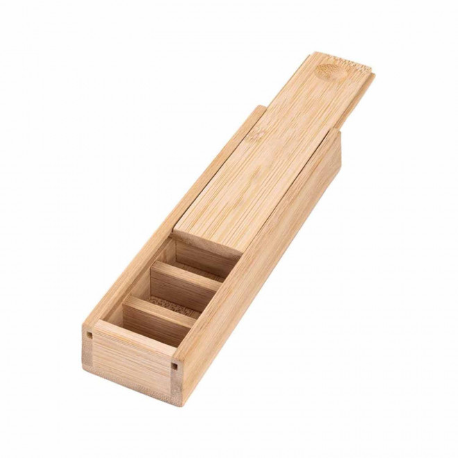 PILULIER HEBDOMADAIRE EN BAMBOU PERSONNALISE 'RONVI' - bambou
