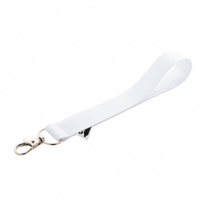 PORTE-CLÉS RUBAN PUBLICITAIRE 'PALOMA RPET' - quadrichromie