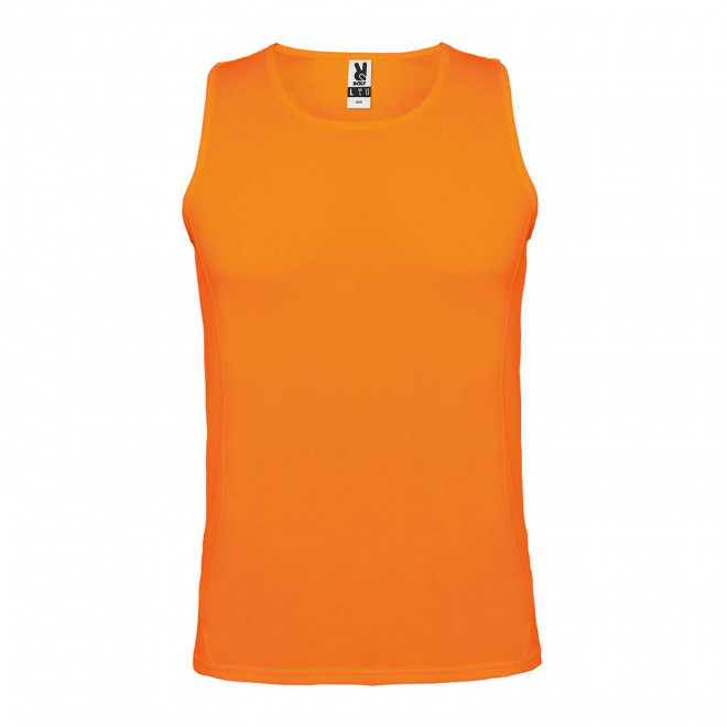 DEBARDEUR DE SPORT PERSONNALISE HOMME 'ANDRE' - orange fluo