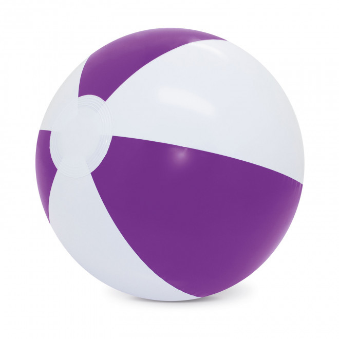 BALLON DE PLAGE PUBLICITAIRE 'PETIT PLAYA' - violet