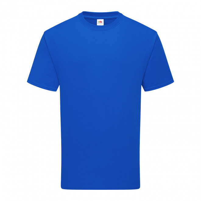 TEE-SHIRT PERSONNALISABLE MIXTE COULEUR BIO 'HARBRO' - bleu royal