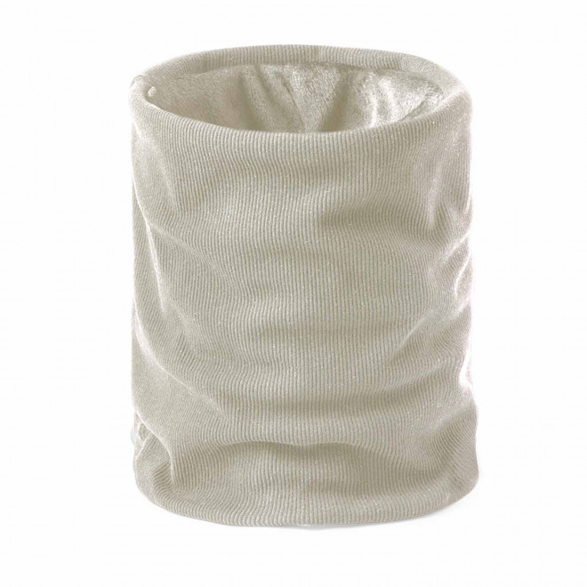 TOUR DE COU PERSONNALISABLE COTELE POLAIRE 'SIMIA' - naturel