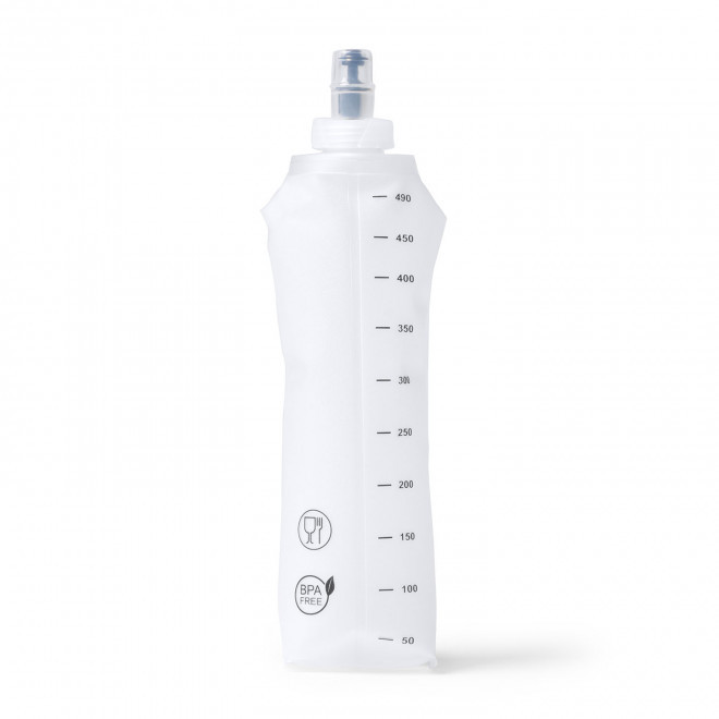 FLASQUE SOUPLE DE SPORT PERSONNALISABLE 'RUNY' - transparent