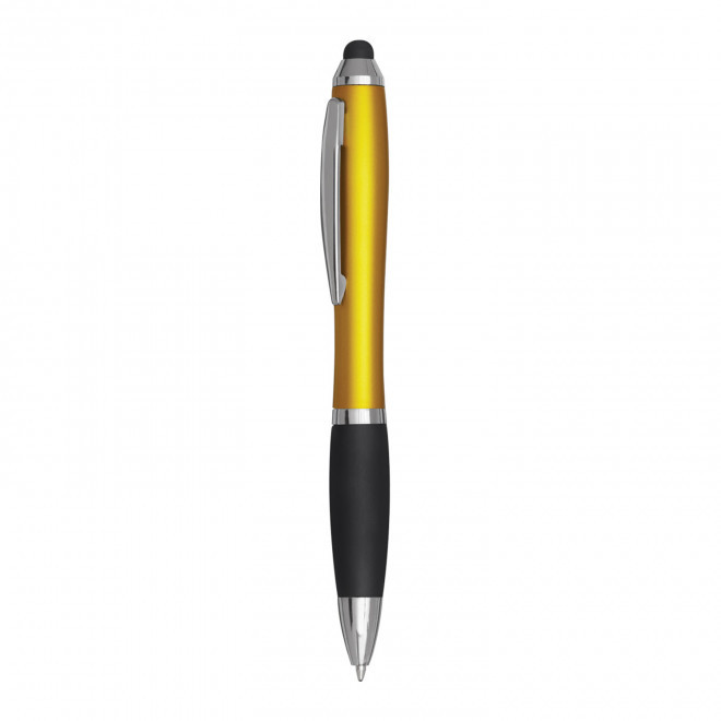 STYLO STYLET PUBLICITAIRE MINE BLEUE 'NASH' - jaune