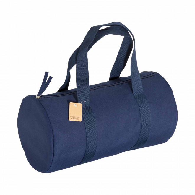 SAC POLOCHON PERSONNALISABLE COTON RECYCLE 'DANIELE' - bleu foncé