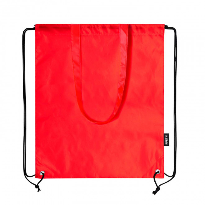 SAC A DOS EN RPET PERSONNALISABLE 'OLYMPIA ANSE RPET' - rouge