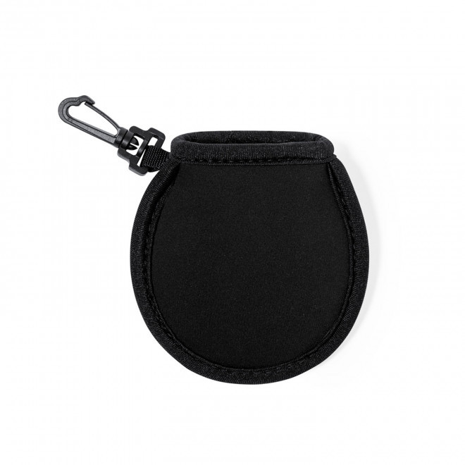 ETUI BALLE GOLF PERSONNALISABLE 'PARIN' - noir