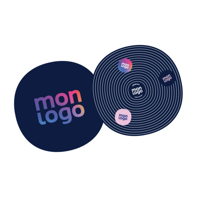 LINGETTE MICROFIBRE PERSONNALISABLE SUR MESURE 'WIPPI' - à la forme