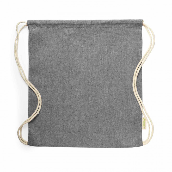 SAC A DOS RECYCLE PERSONNALISABLE 120 GR 'IPORA' - noir