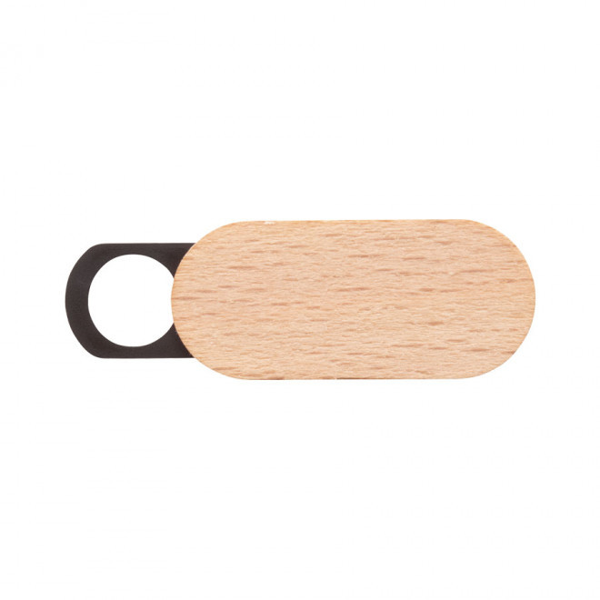 CACHE CAMÉRA PERSONNALISÉ EN BOIS 'COBER WOOD' - naturel