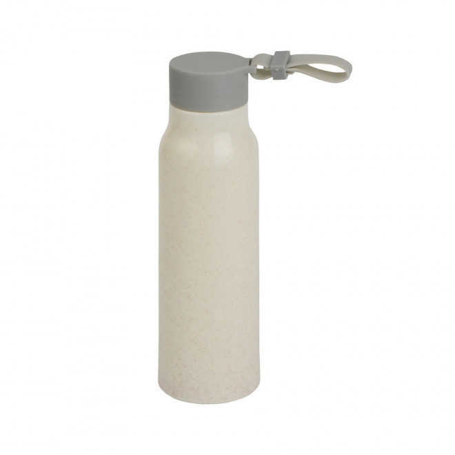 BOUTEILLE EN VERRE PUBLICITAIRE 'DEEPLY' - beige