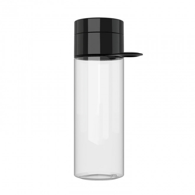 BOUTEILLE EN TRITAN 500 ML PERSONNALISABLE 'KUMASI RING' - noir