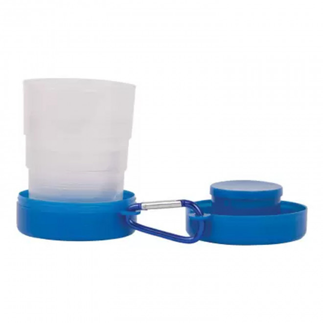 EXPRESS 24H - GOBELET PUBLICITAIRE PLIABLE 'PESSOA' - bleu