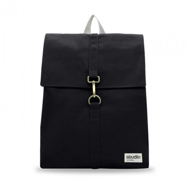 SAC A DOS PERSONNALISABLE STUDIO BY HINDBAG 'OSCAR' - noir
