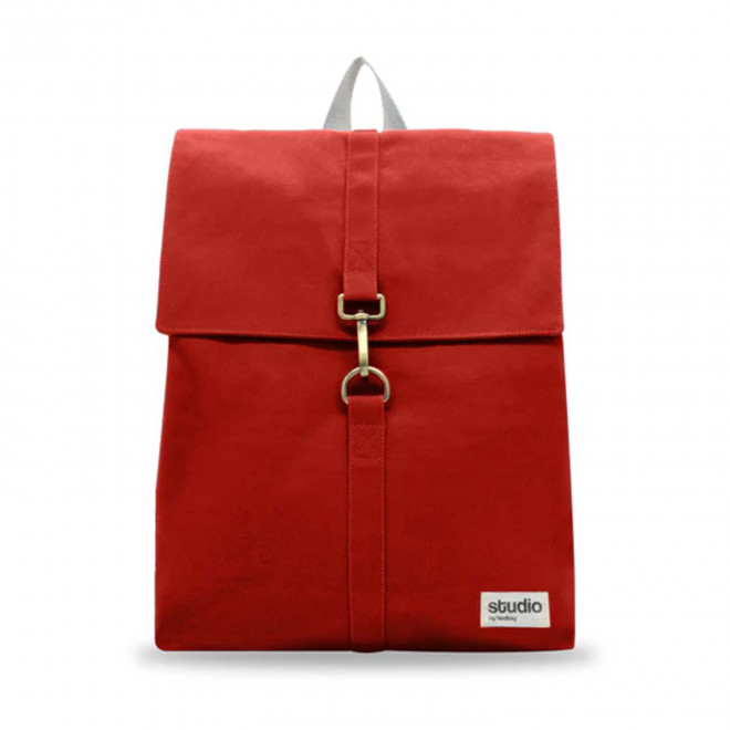 SAC A DOS PERSONNALISABLE STUDIO BY HINDBAG 'OSCAR' - rouge