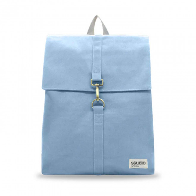 SAC A DOS PERSONNALISABLE STUDIO BY HINDBAG 'OSCAR' - azur