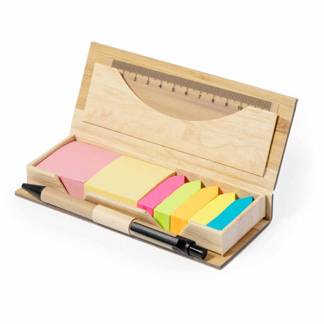 SET DE BUREAU EN BAMBOU PERSONNALISABLE 'MORGAN' - bois