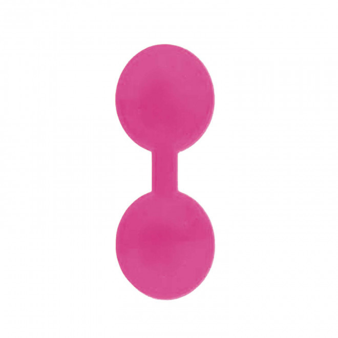 CLIP MAGNETIQUE REFLE PERSONNALISABLE 'CLIOFLO ROND' - rose