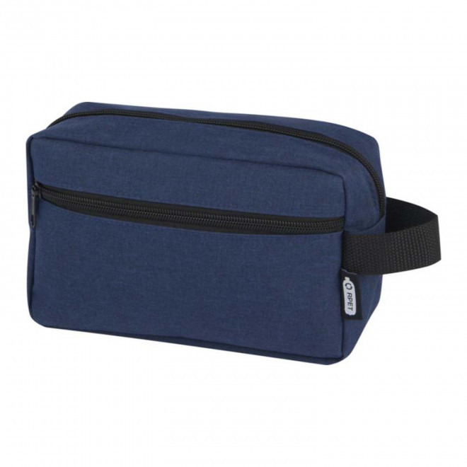RAPIDE 4J - TROUSSE DE TOILETTE RPET 'TEXIERA' - bleu cobalt