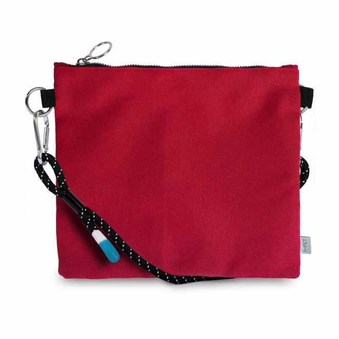 SACOCHE CORDES RPET PERSONNALISABLE 'KORDOS' - rouge