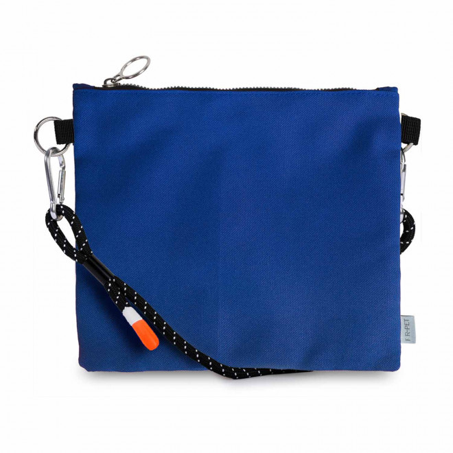 SACOCHE CORDES RPET PERSONNALISABLE 'KORDOS' - bleu royal