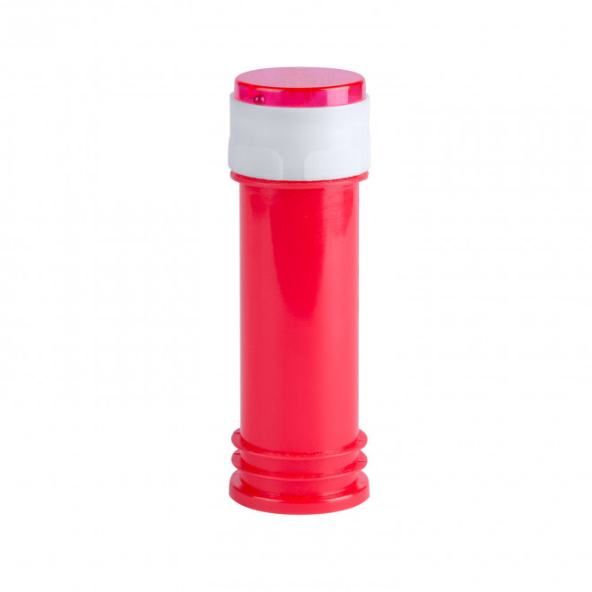 TUBE A BULLES PERSONNALISABLE 'BURBULO' - rouge