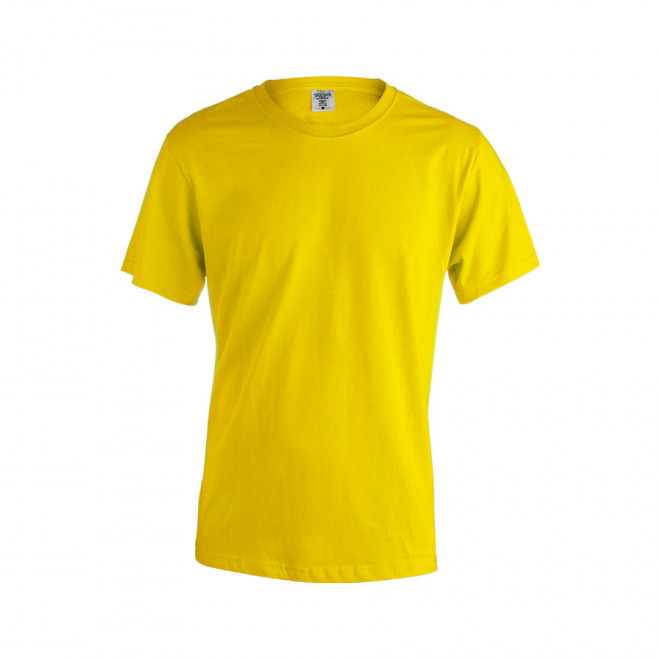 TEE-SHIRT PERSONNALISABLE MIXTE 'NAYA' 130 GR/M² - jaune