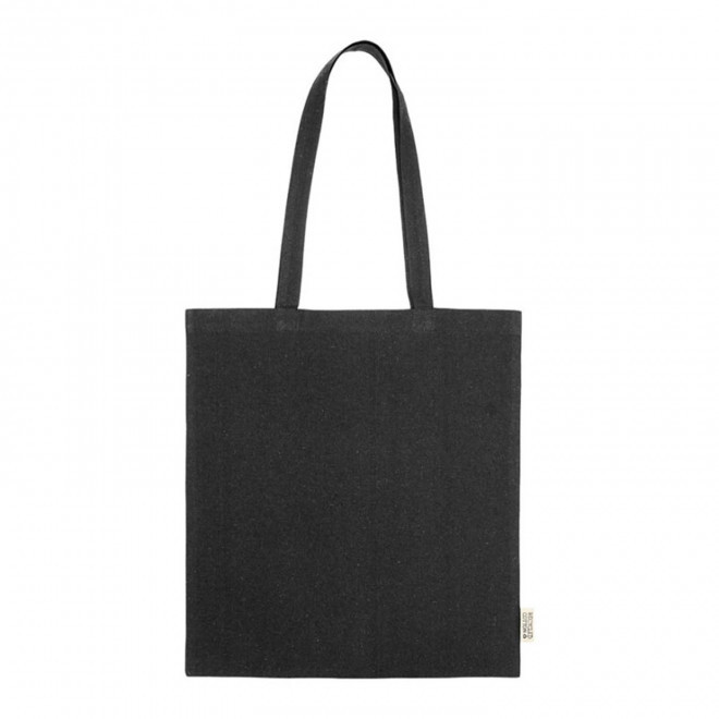 EXPRESS 48H - SAC COTON RECYCLE 140G 'JAVA'  - noir