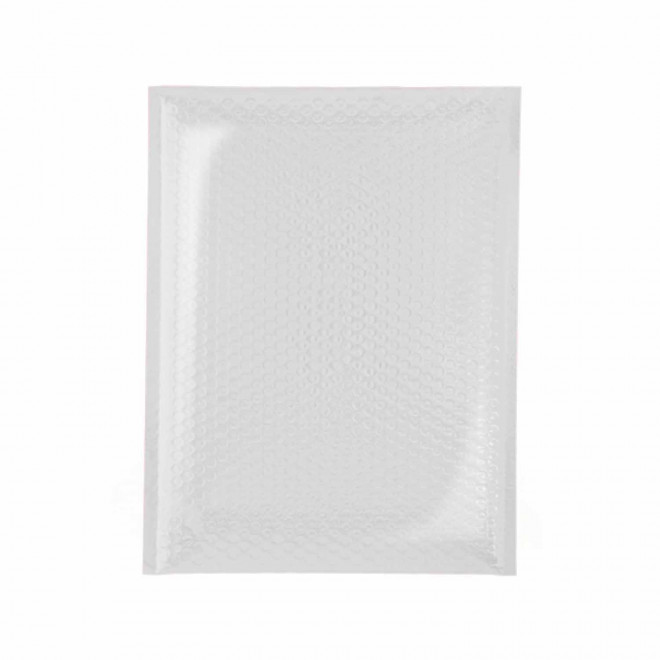 ENVELOPPE BULLE RPET PERSONNALISABLE 'CELIOZ' - blanc