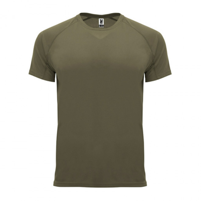 TEE SHIRT SPORT PUBLICITAIRE HOMME 'ESPORTO' - vert militaire