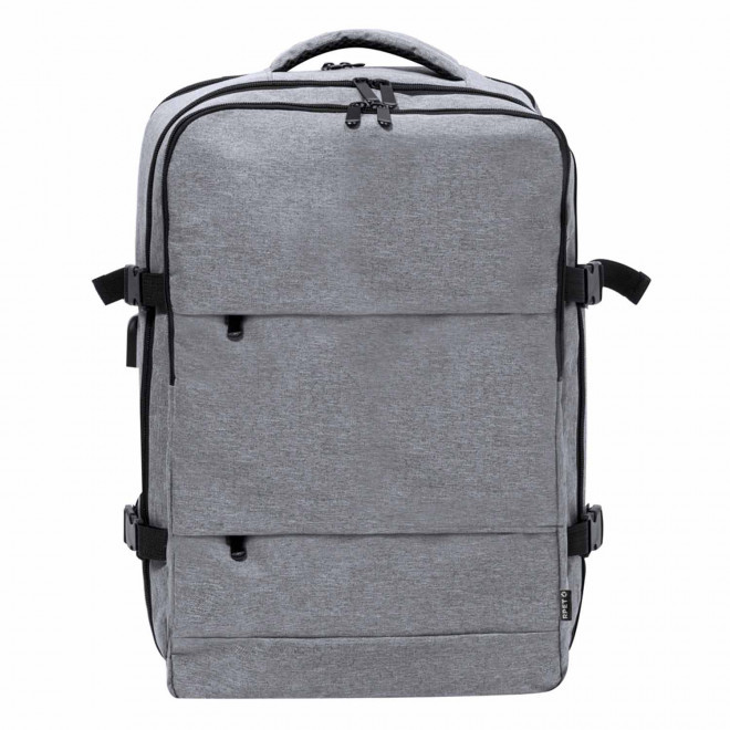 SAC A DOS CABINE MULTIFONCTION PERSONNALISABLE 'LILOK' - gris
