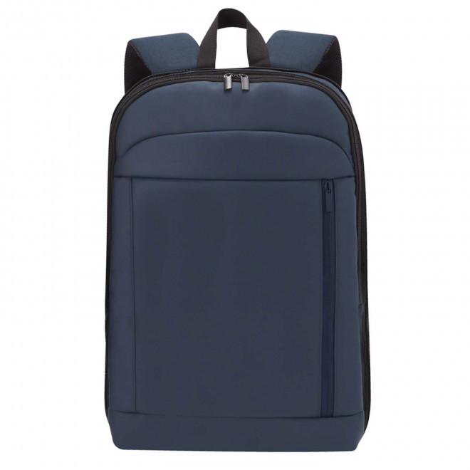SAC A DOS EXTENSIBLE EN PU PERSONNALISABLE 'FALKONE' - bleu marine