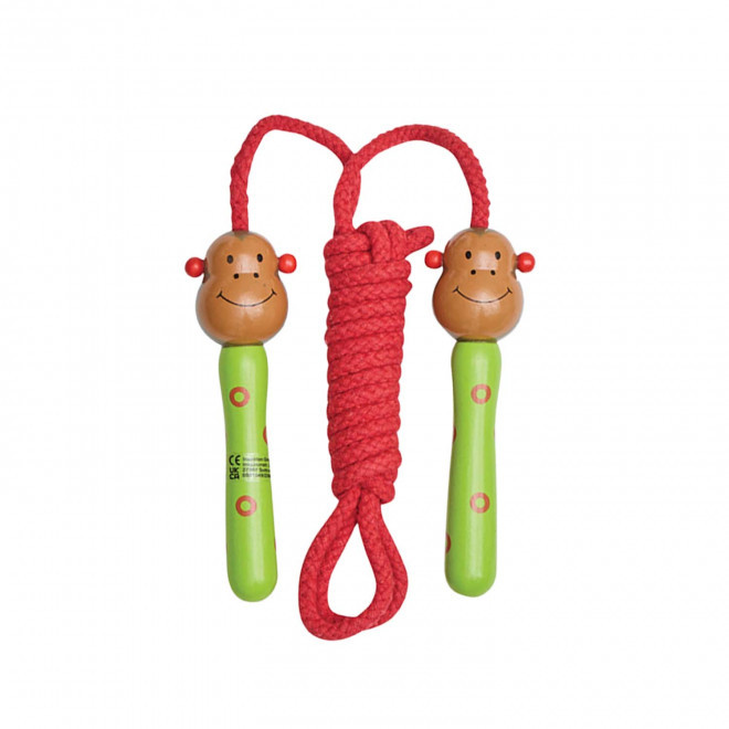 CORDE A SAUTER PERSONNALISEE ENFANT 'ZOTOPIA' - rouge