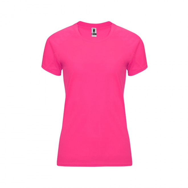 TEE SHIRT PERSONNALISÉ FEMME 'ESPORTO' - rose fluo