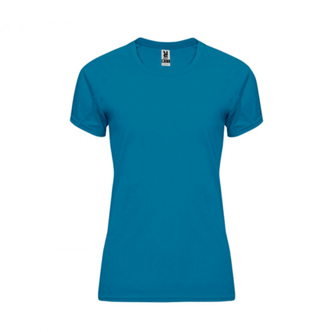 TEE SHIRT PERSONNALISÉ FEMME 'ESPORTO' - bleu canard
