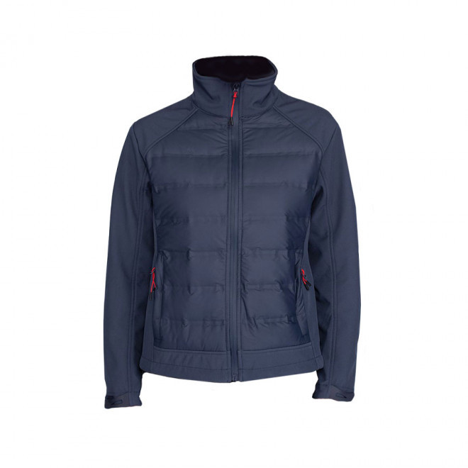 VESTE SOFTSHELL PERSONNALISÉE HOMME MUSTAGHATA® 'ALPHA' - marine