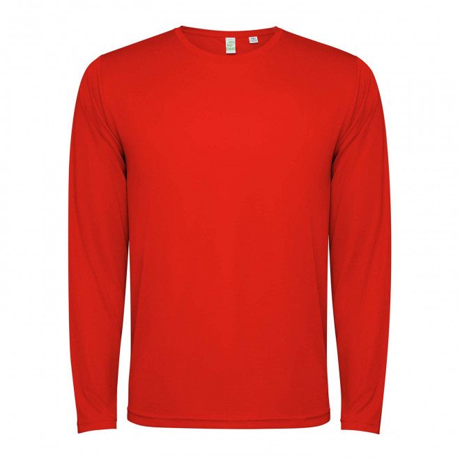 TEE-SHIRT SPORT ML ENFANT PERSONNALISE 'ESTORIL' - rouge