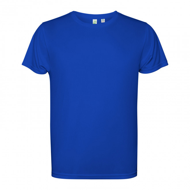 TEE-SHIRT SPORT MC HOMME PERSONNALISE 'ESTORIL' - bleu royal